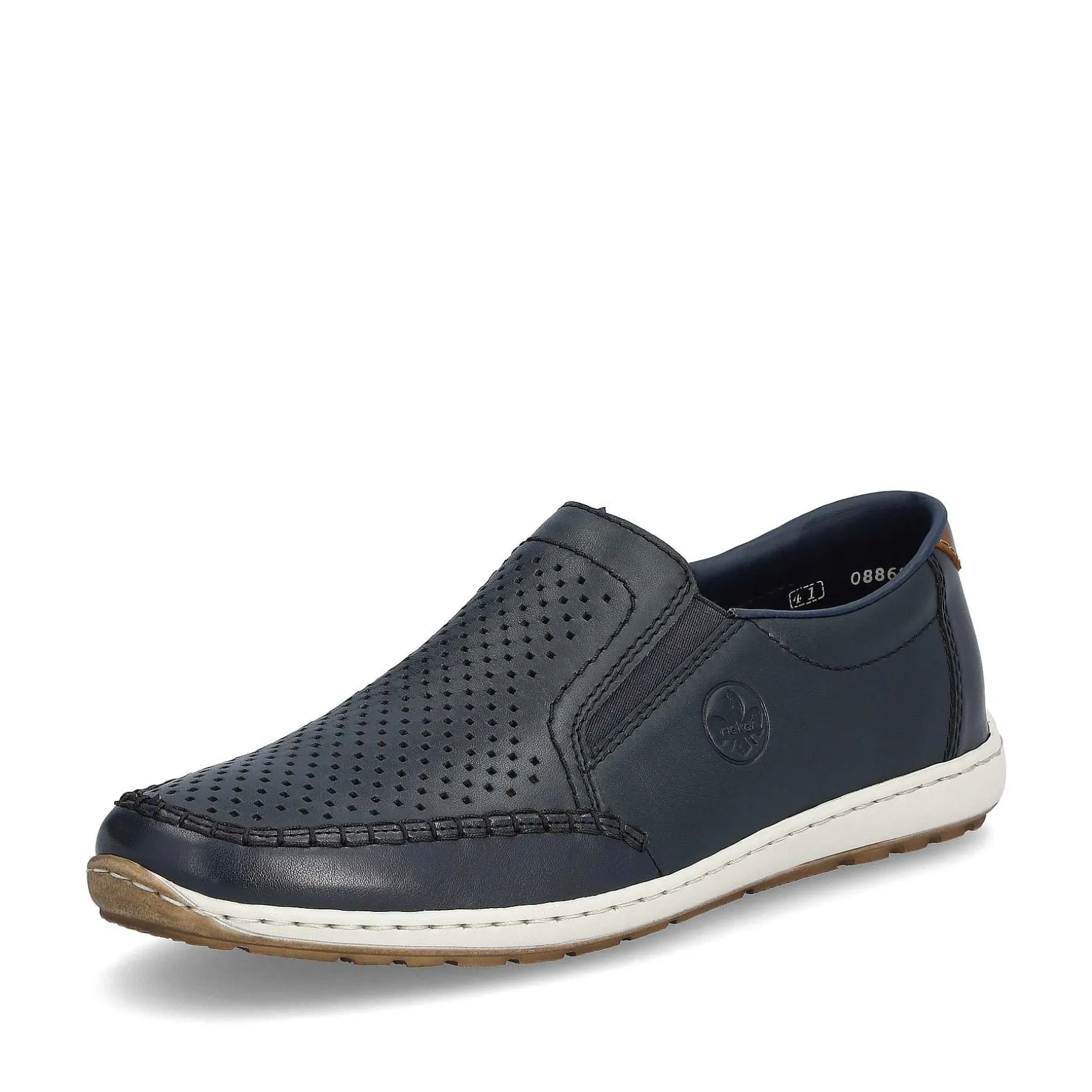 Rieker Men'S Slippers Steel Blue