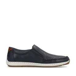 Rieker Men'S Slippers Steel Blue