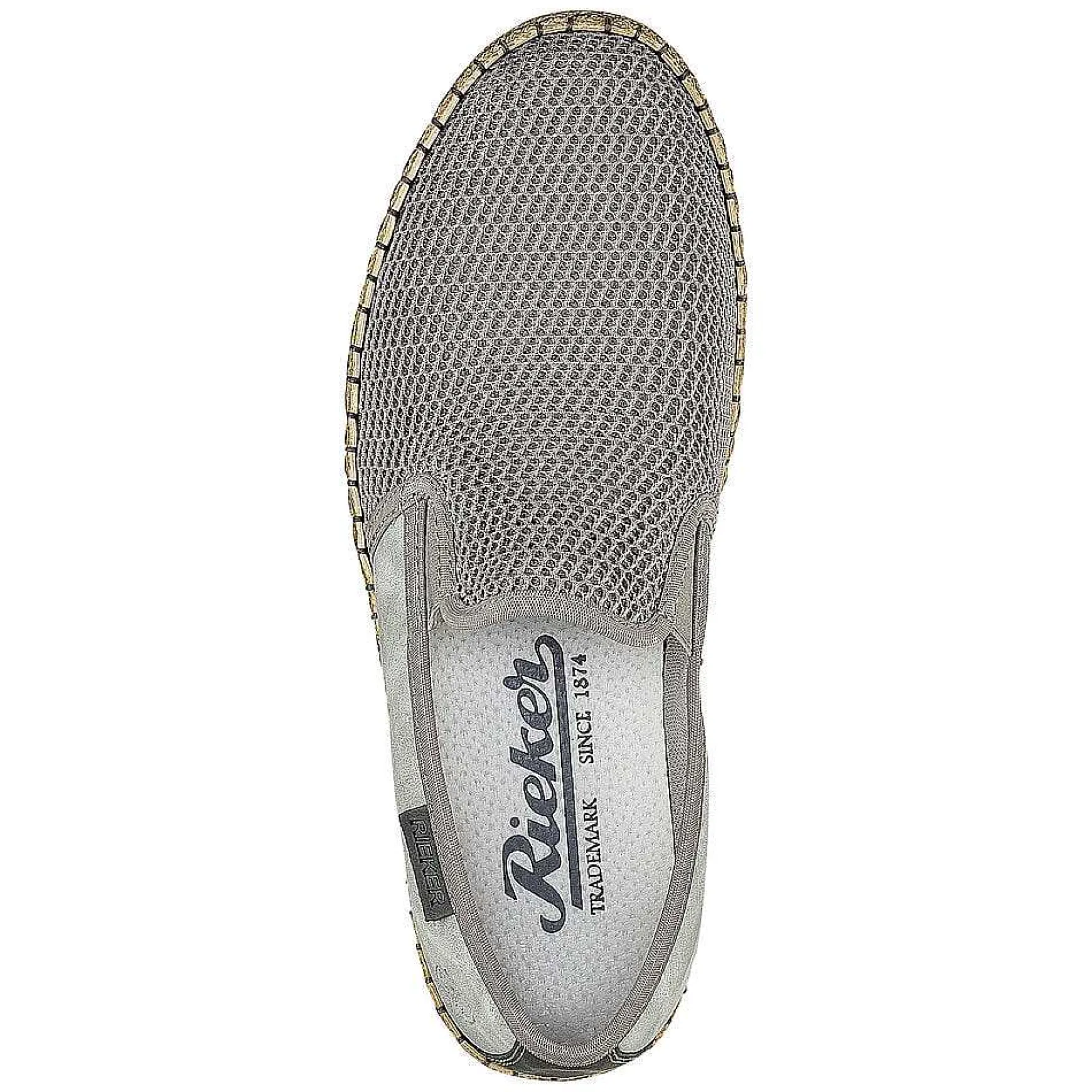 Rieker Men'S Slippers Steel Gray