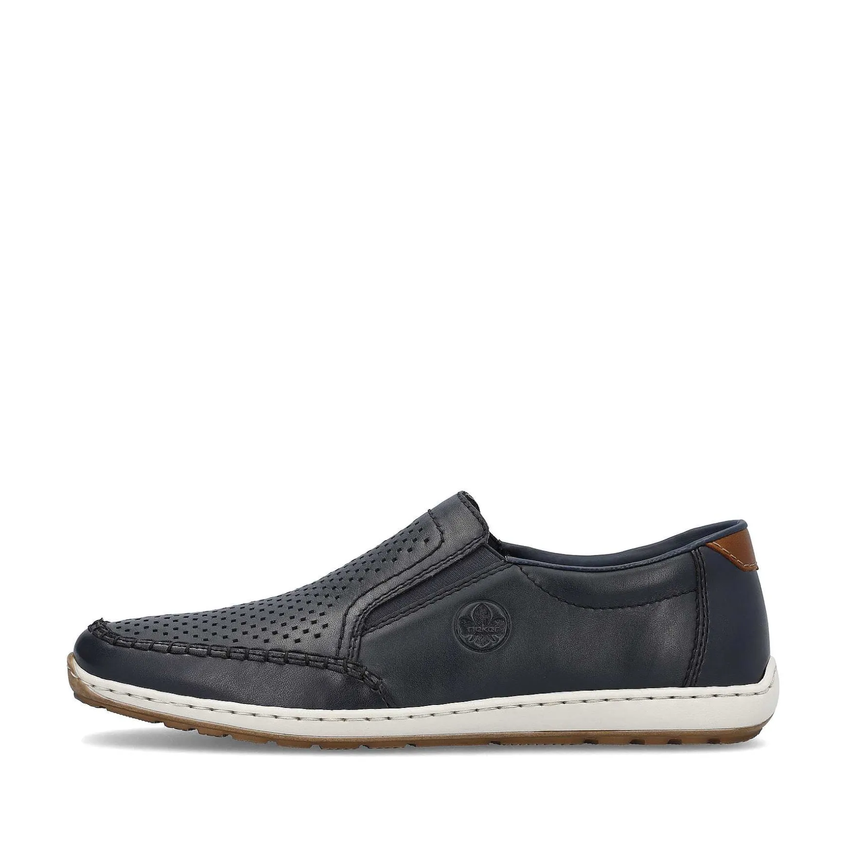 Rieker Men'S Slippers Steel Blue