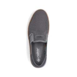 Rieker Men'S Slippers Stone Grey