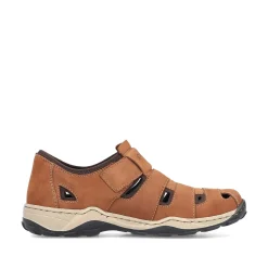 Rieker Men'S Slippers Wood Brown