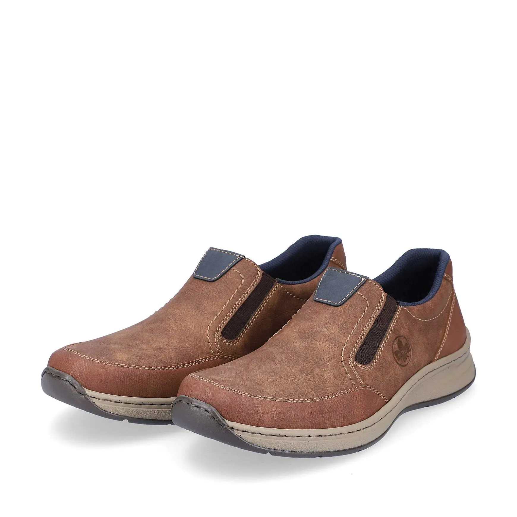 Rieker Men'S Slippers Wood Brown