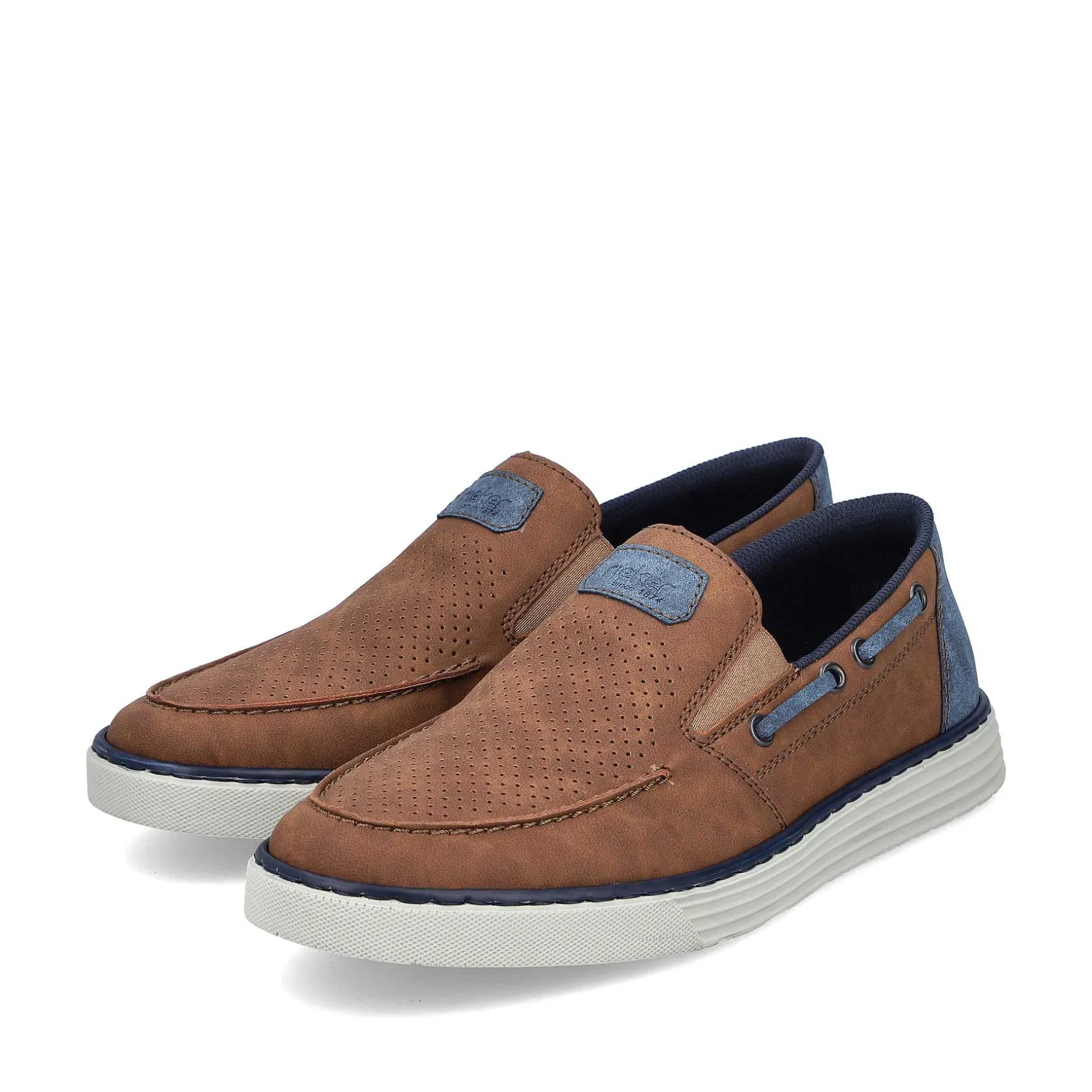 Rieker Men'S Slippers Wood Brown