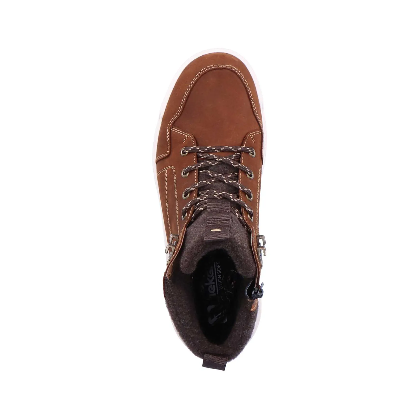 Rieker Men'S Sneaker High Nut Brown