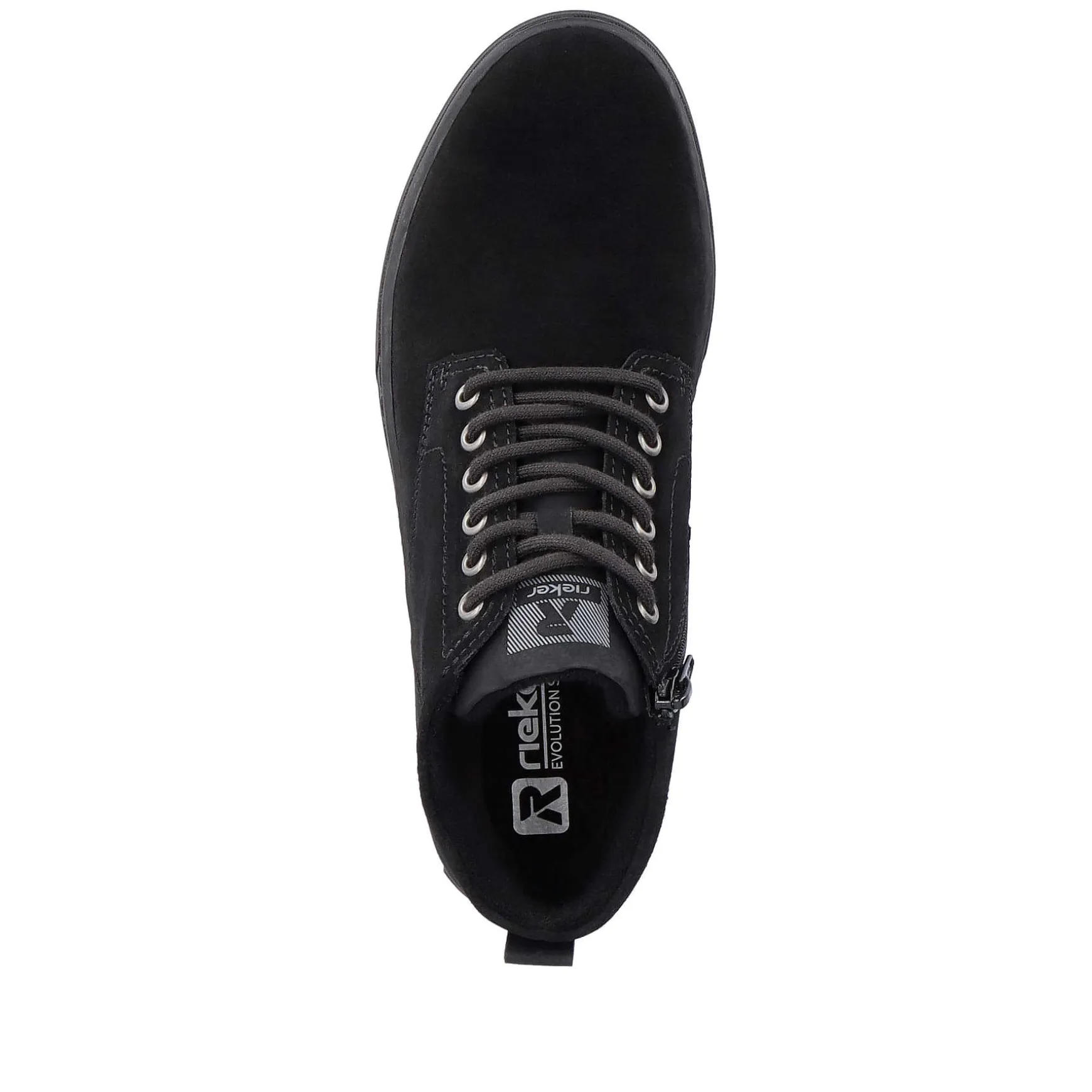 Rieker Men'S Sneaker High Steel Black