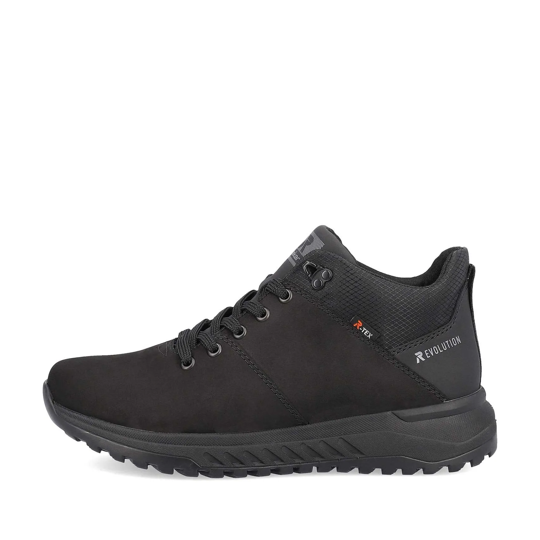 Rieker Men'S Sneaker High Deep Black
