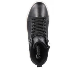 Rieker Men'S Sneaker High Steel Black