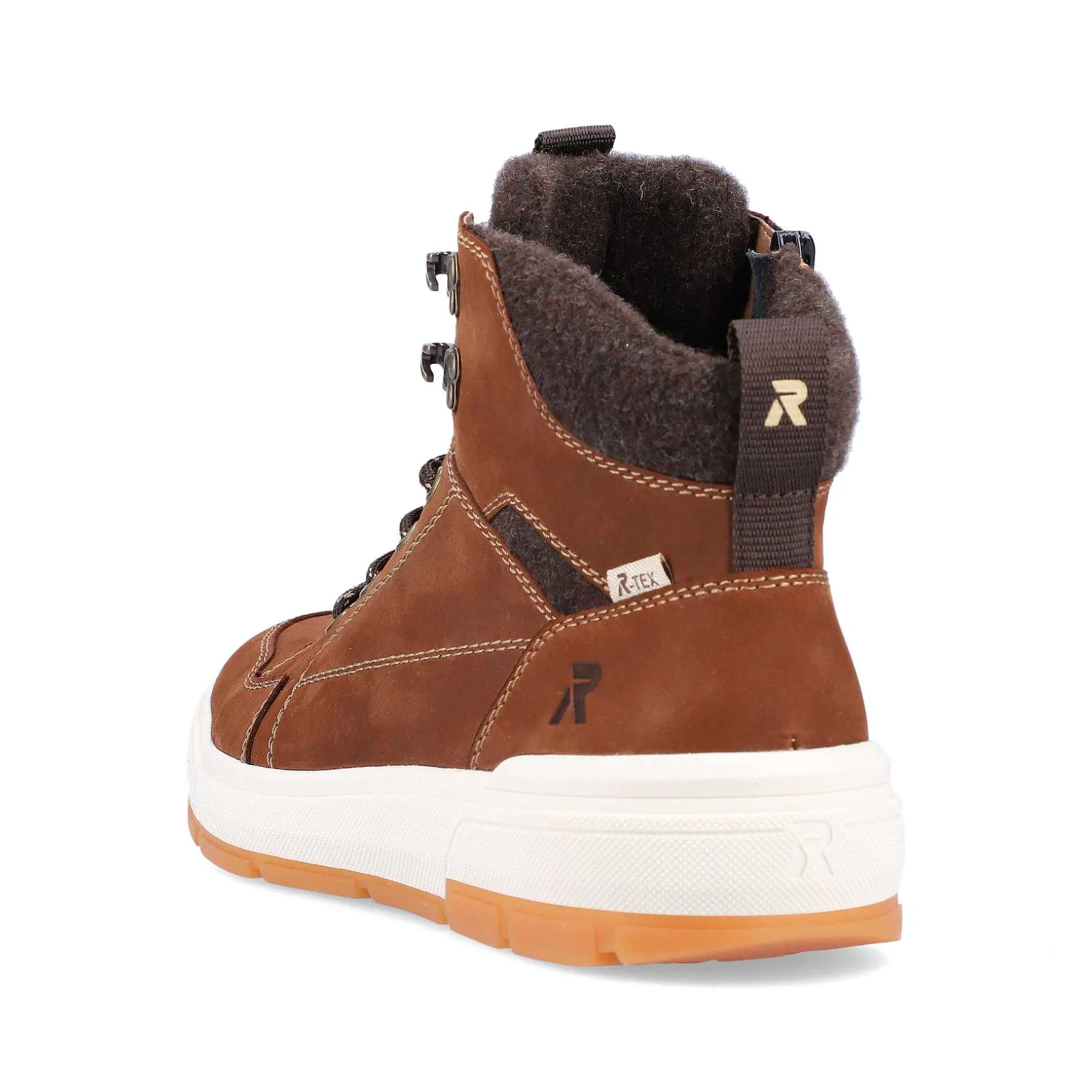 Rieker Men'S Sneaker High Nut Brown