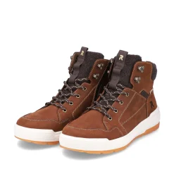 Rieker Men'S Sneaker High Nut Brown