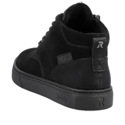 Rieker Men'S Sneaker High Steel Black