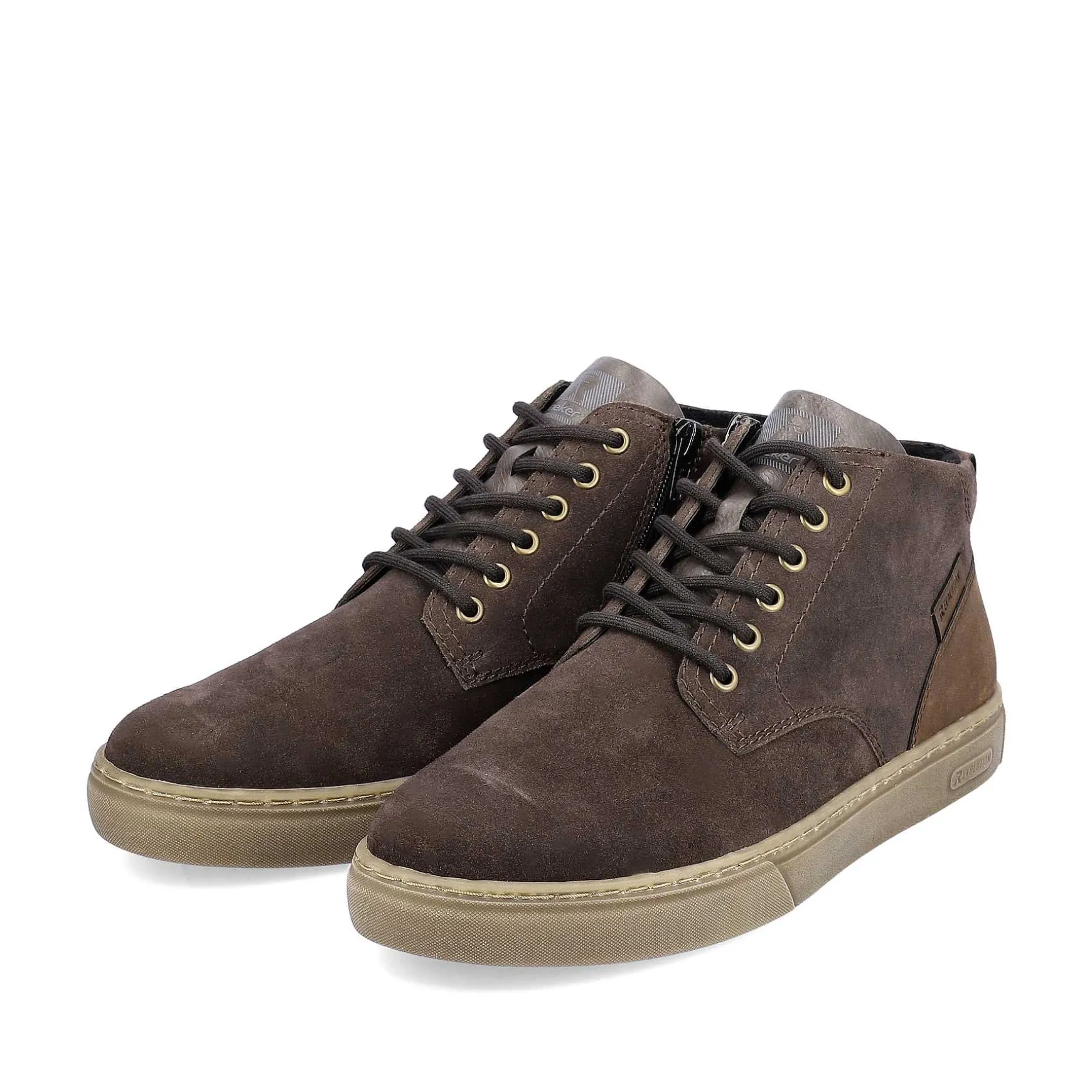 Rieker Men'S Sneaker High Dusty Grey