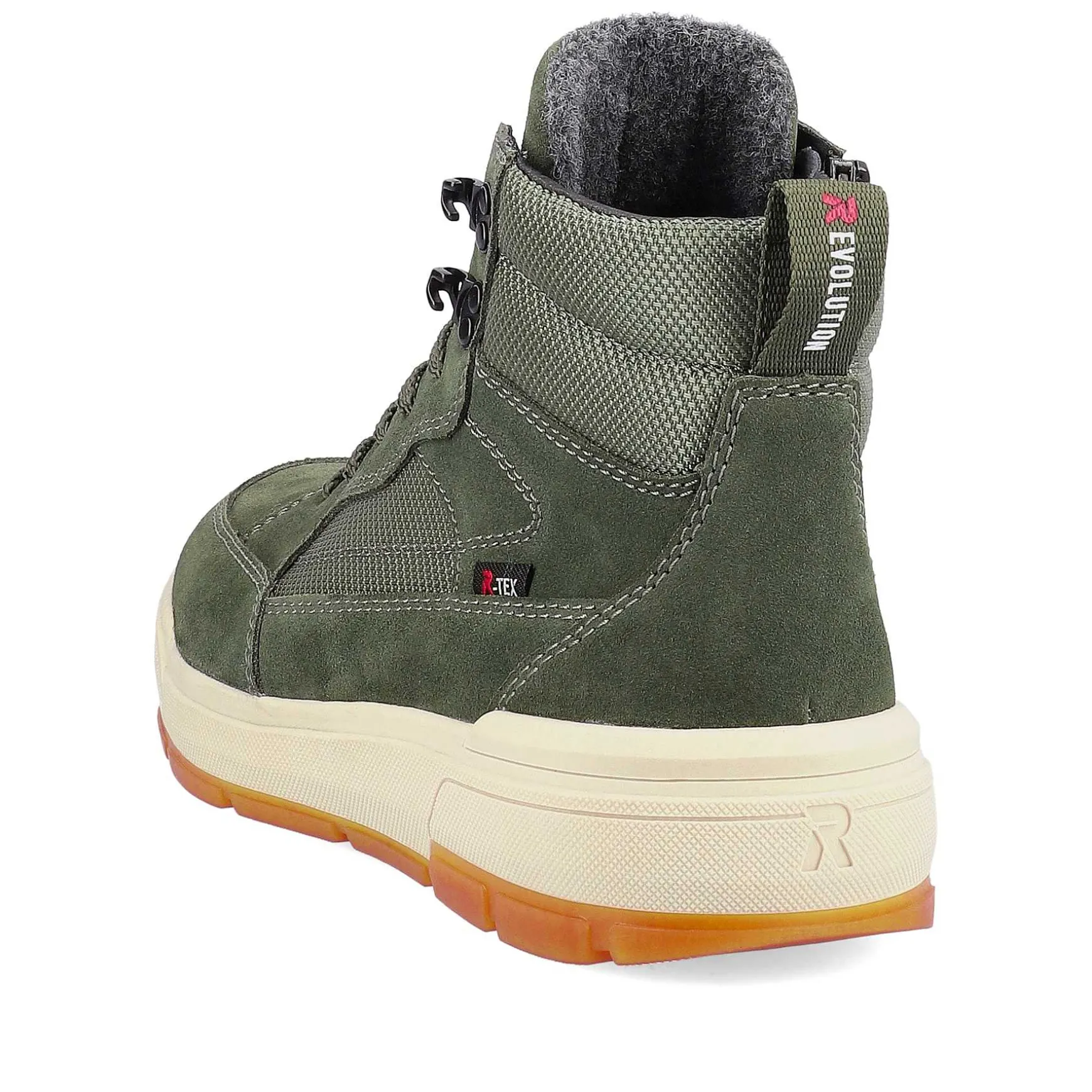 Rieker Men'S Sneaker High Khaki Green