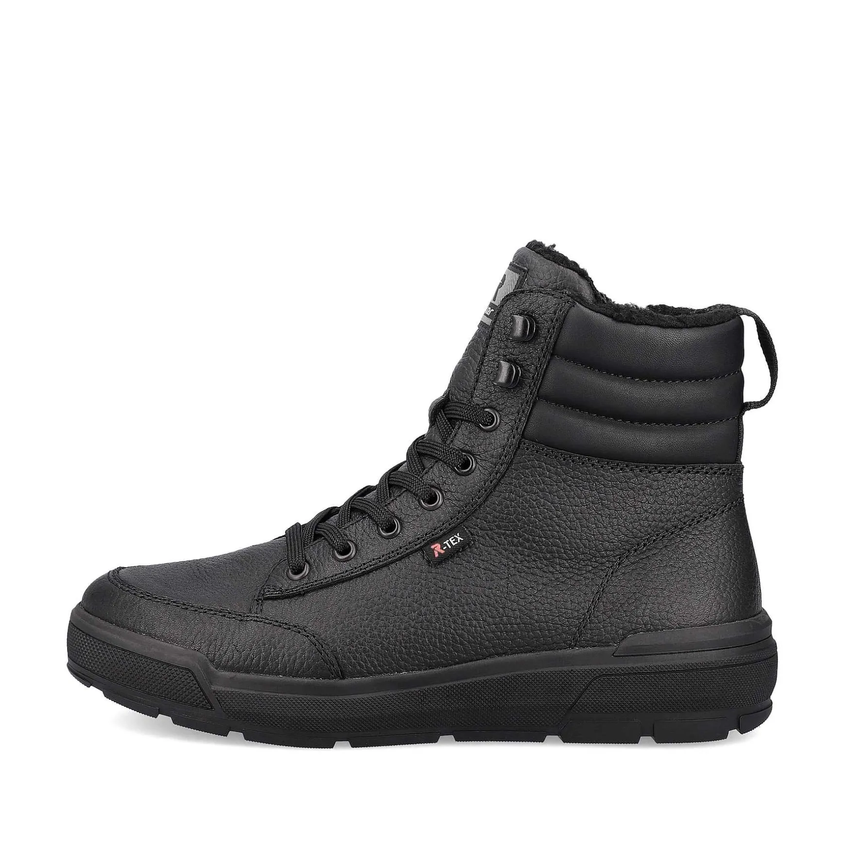 Rieker Men'S Sneaker High Midnight Black