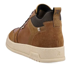 Rieker Men'S Sneaker High Caramel Brown