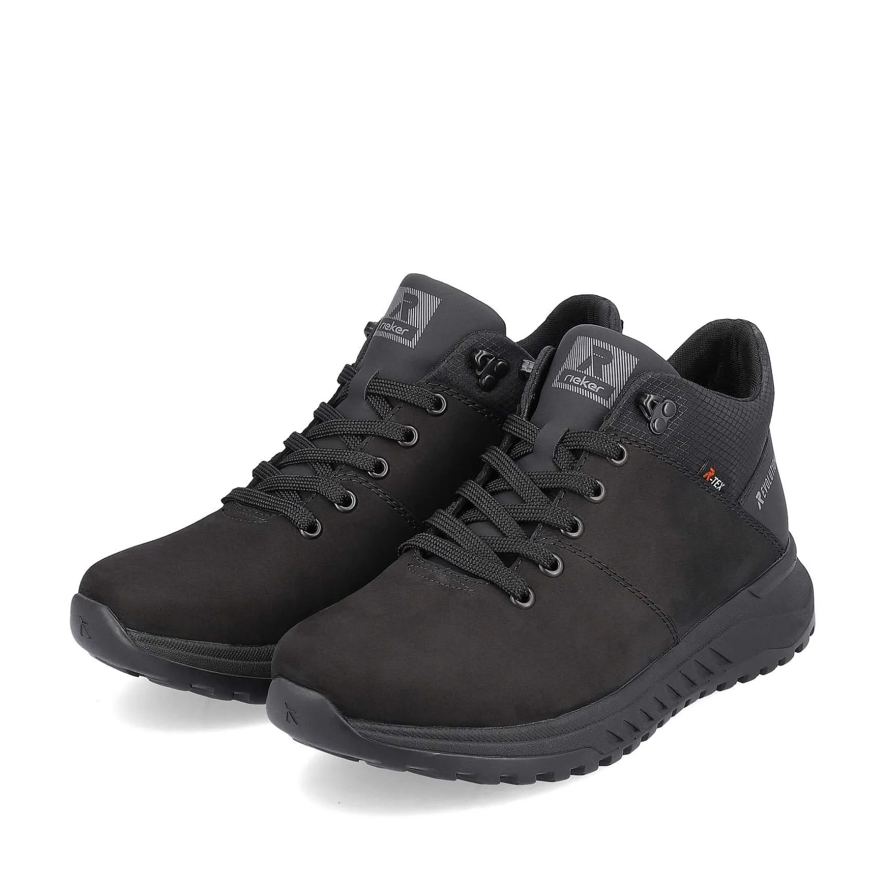 Rieker Men'S Sneaker High Deep Black
