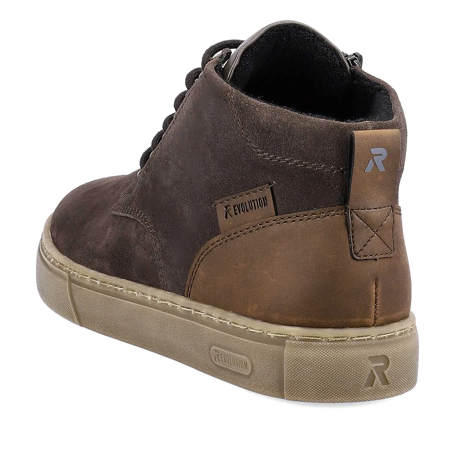 Rieker Men'S Sneaker High Dusty Grey