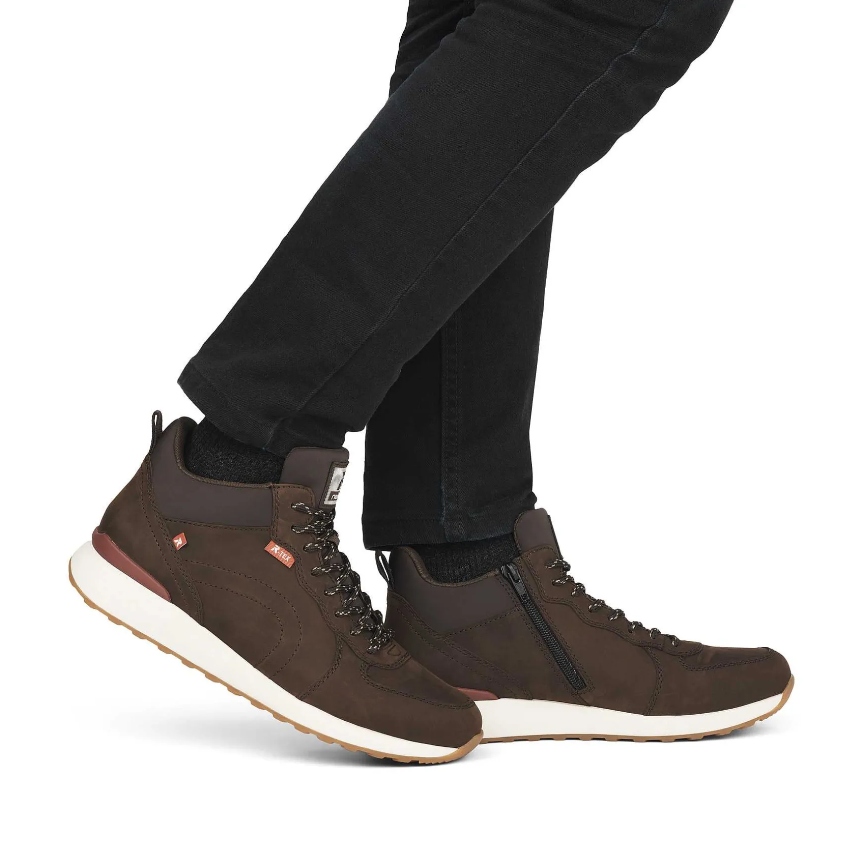 Rieker Men'S Sneaker High Wood Brown