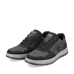 Rieker Men'S Sneaker Low Asphalt Black