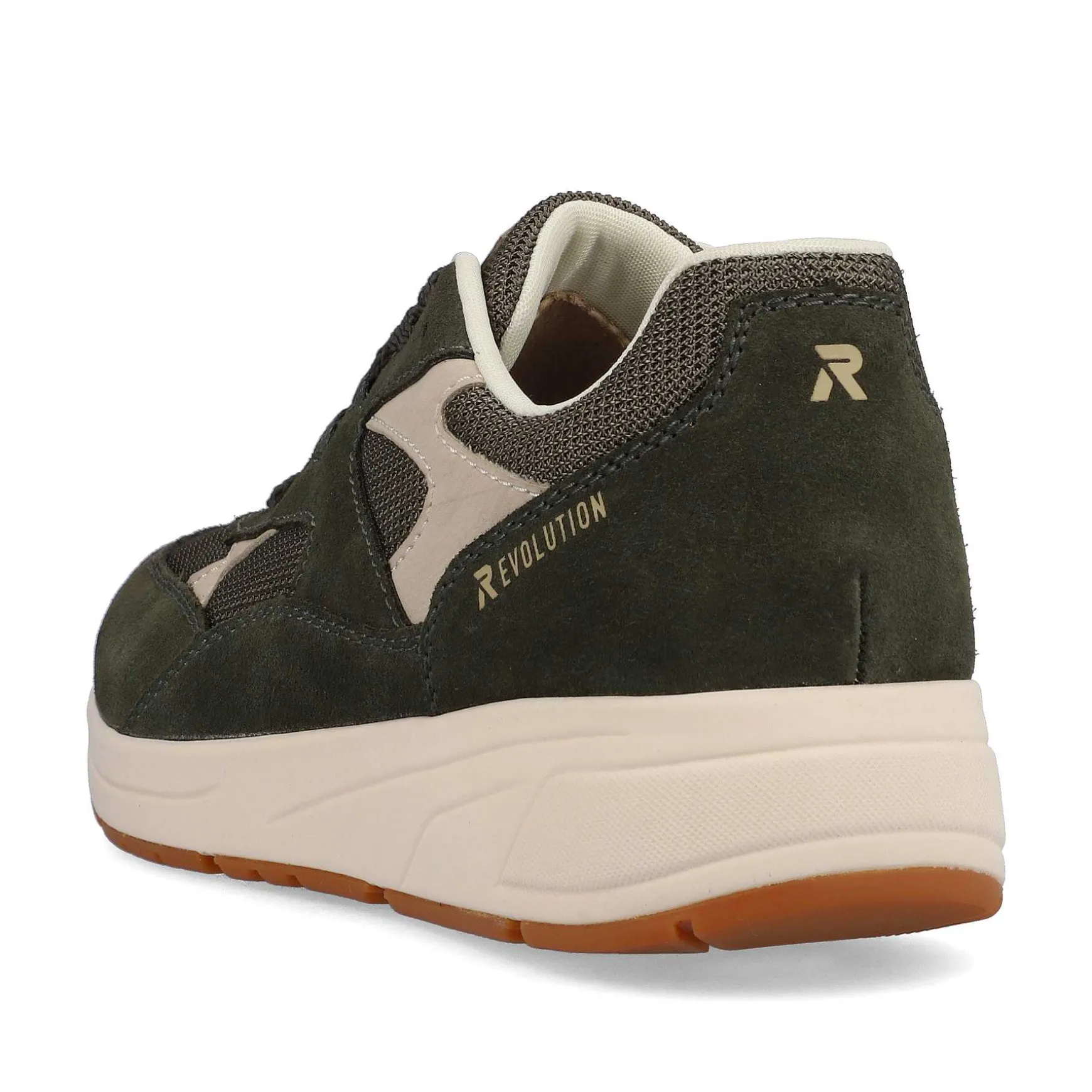 Rieker Men'S Sneaker Low Army Green