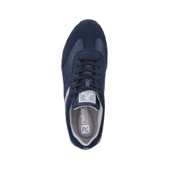 Rieker Men'S Sneaker Low Atlantic Blue