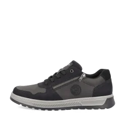 Rieker Men'S Sneaker Low Asphalt Black