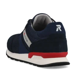 Rieker Men'S Sneaker Low Atlantic Blue