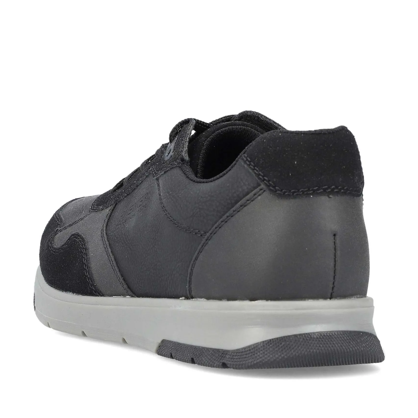 Rieker Men'S Sneaker Low Asphalt Black