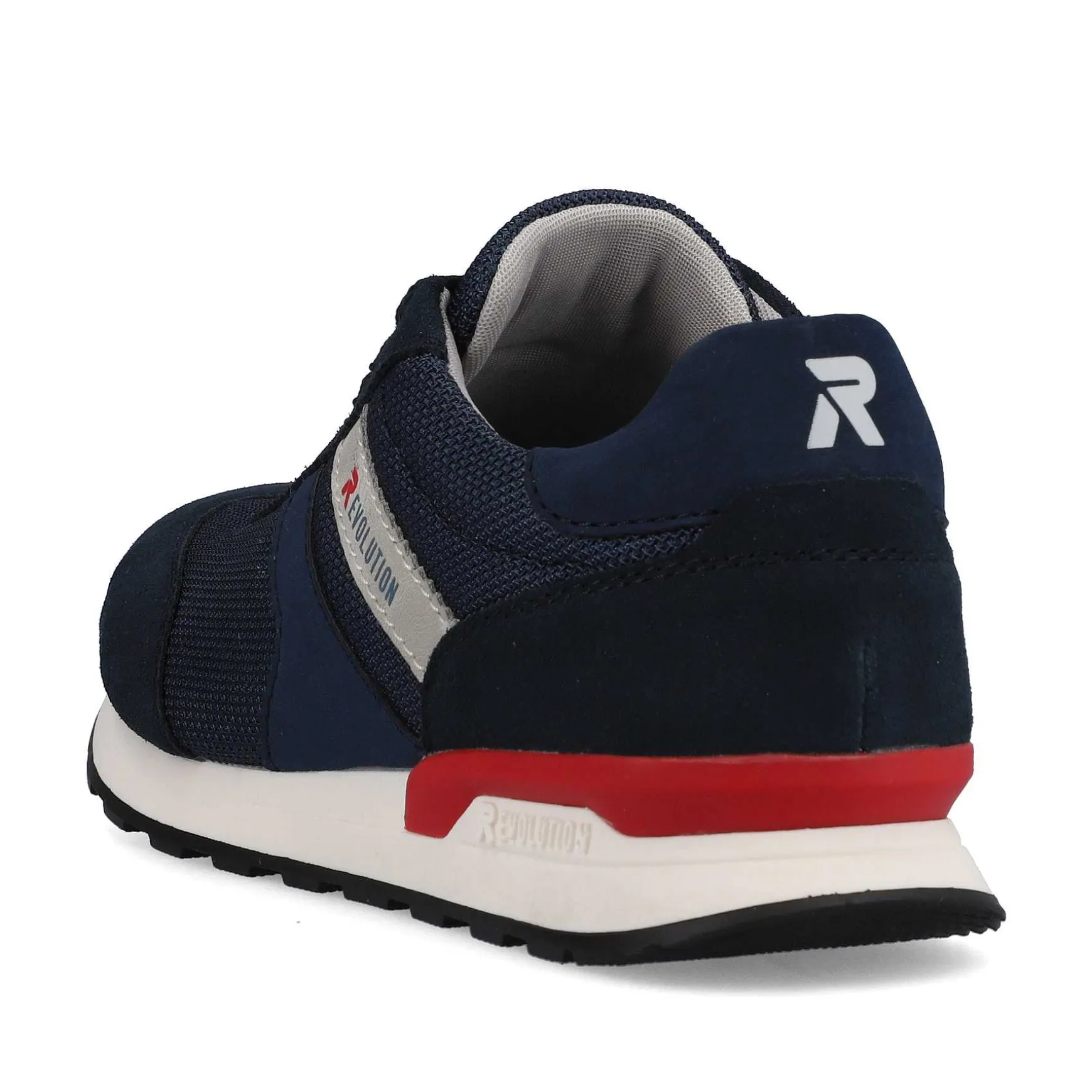 Rieker Men'S Sneaker Low Atlantic Blue