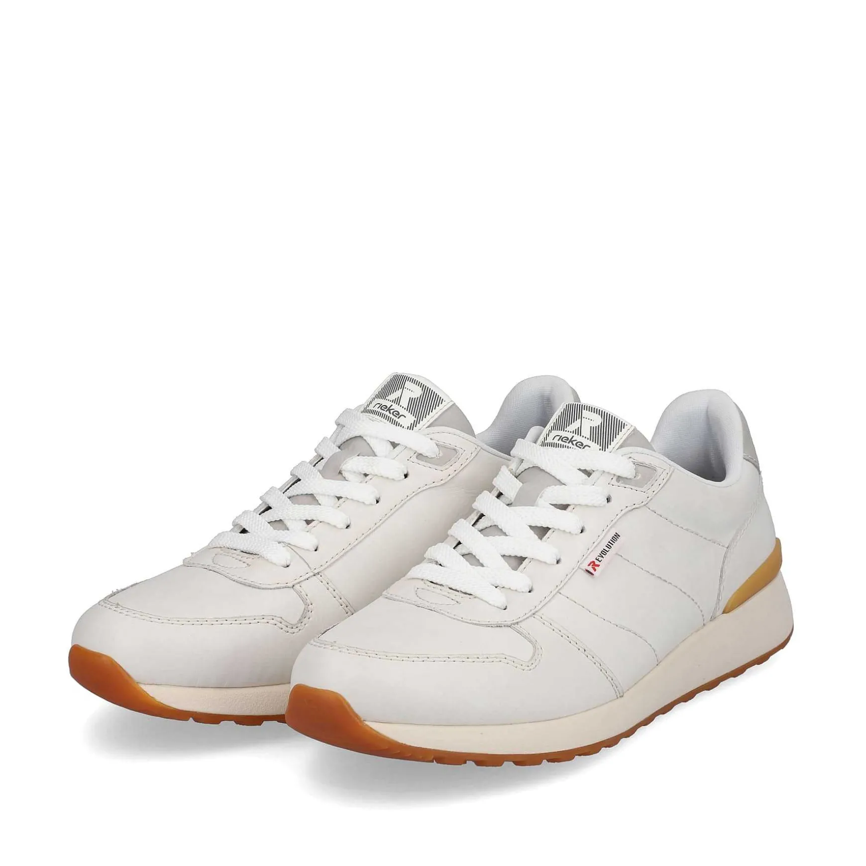 Rieker Men'S Sneaker Low Crystal White