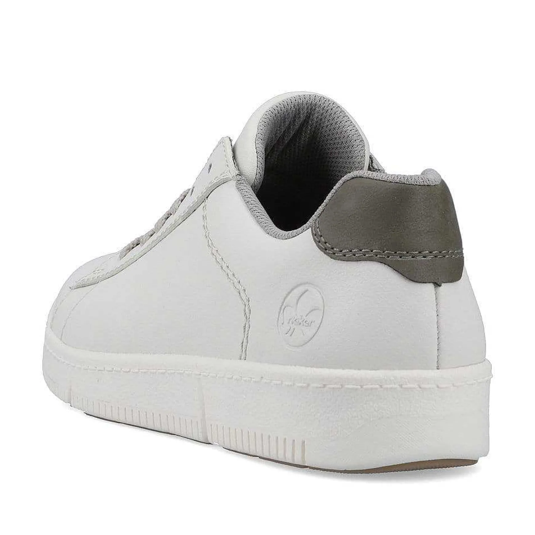 Rieker Men'S Sneaker Low Cream White