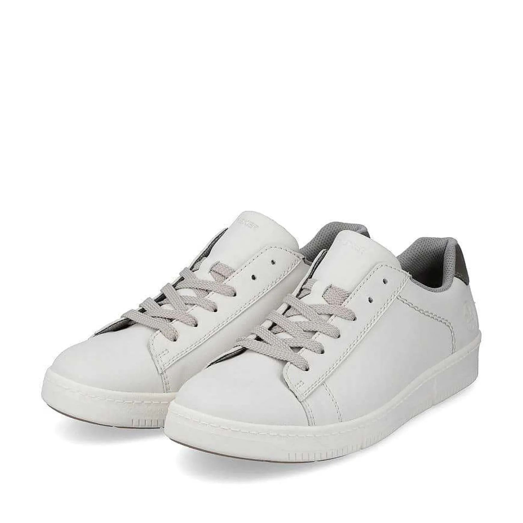 Rieker Men'S Sneaker Low Cream White