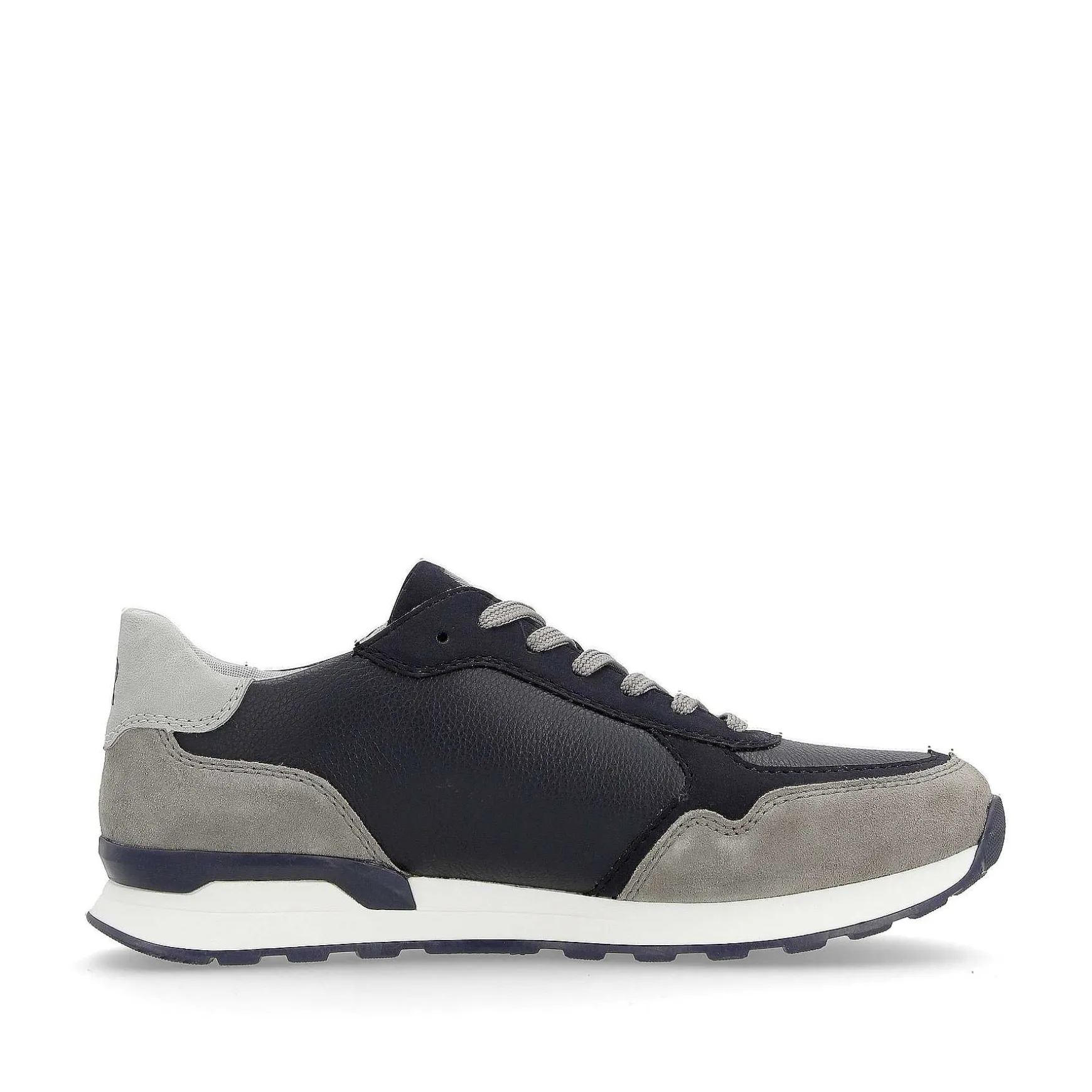 Rieker Men'S Sneaker Low Dark-Blue Graphite-Grey