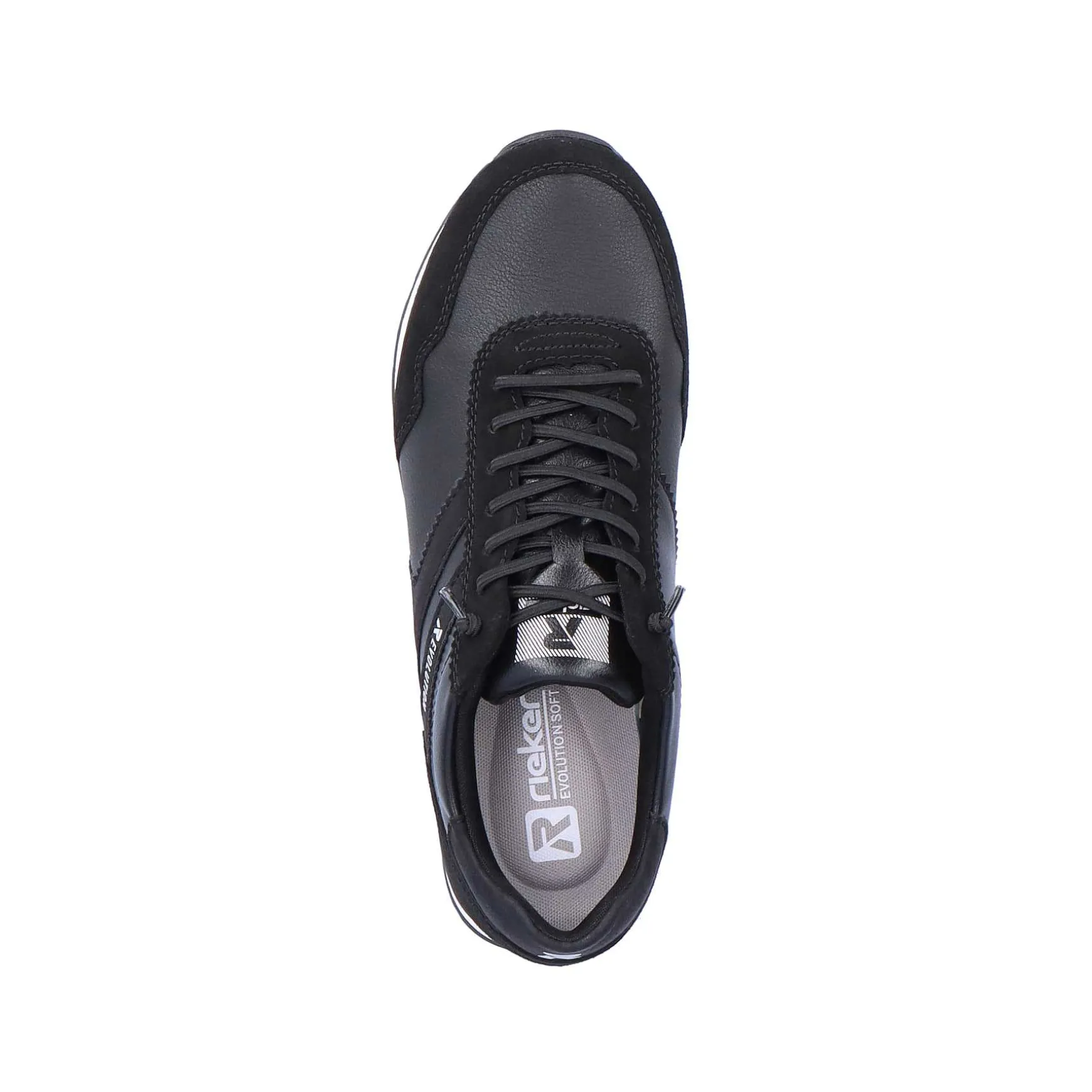 Rieker Men'S Sneaker Low Diamond Black
