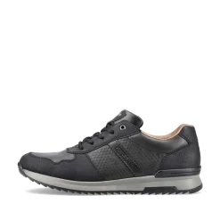 Rieker Men'S Sneaker Low Deep Black