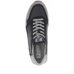 Rieker Men'S Sneaker Low Dark-Blue Graphite-Grey