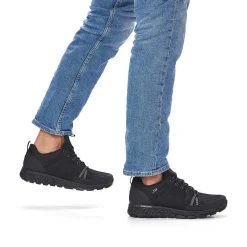 Rieker Men'S Sneaker Low Deep Black