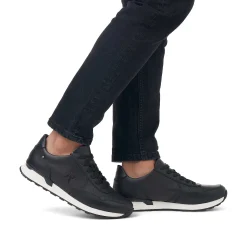Rieker Men'S Sneaker Low Deep Black