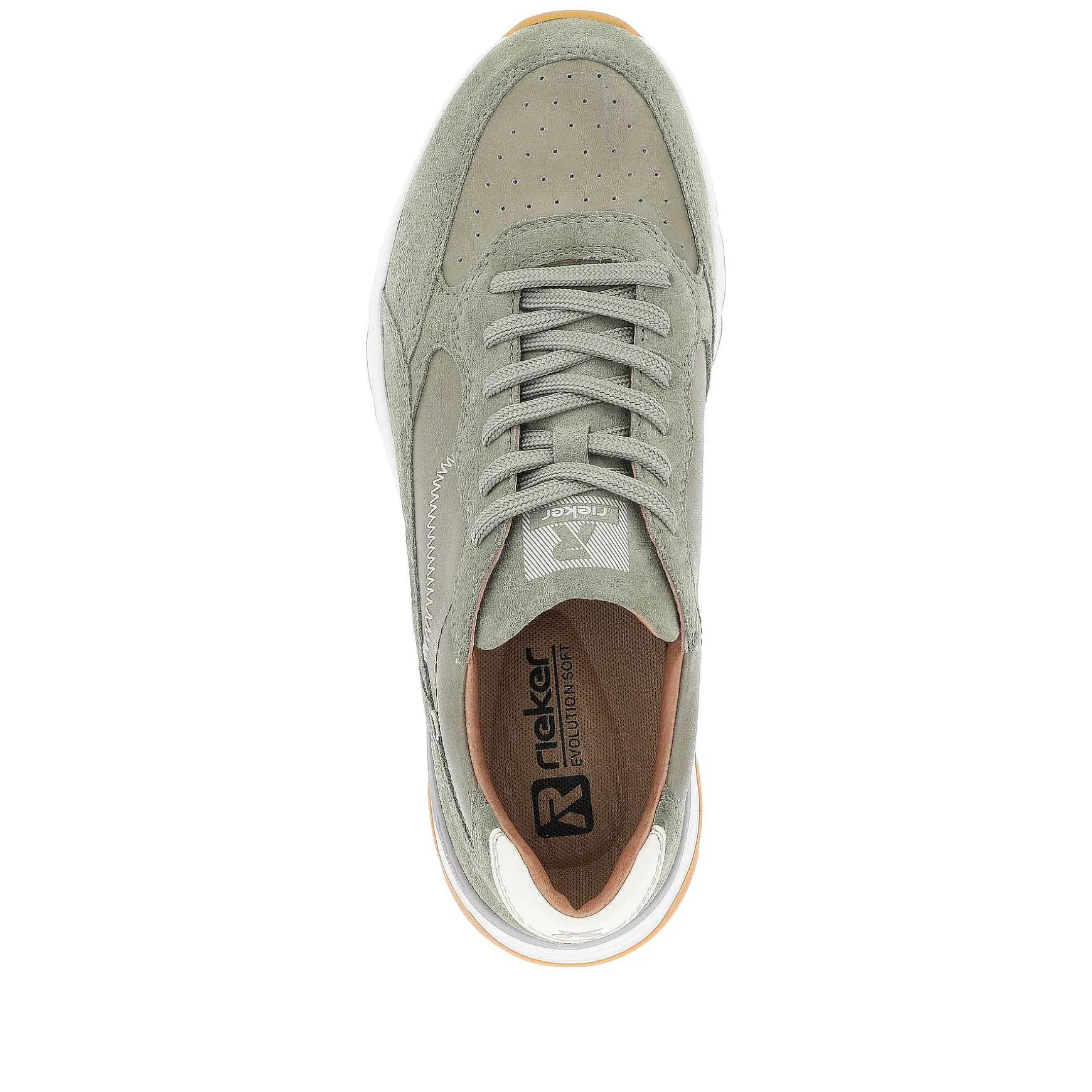 Rieker Men'S Sneaker Low Khaki