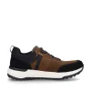 Rieker Men'S Sneaker Low Nut-Brown Black