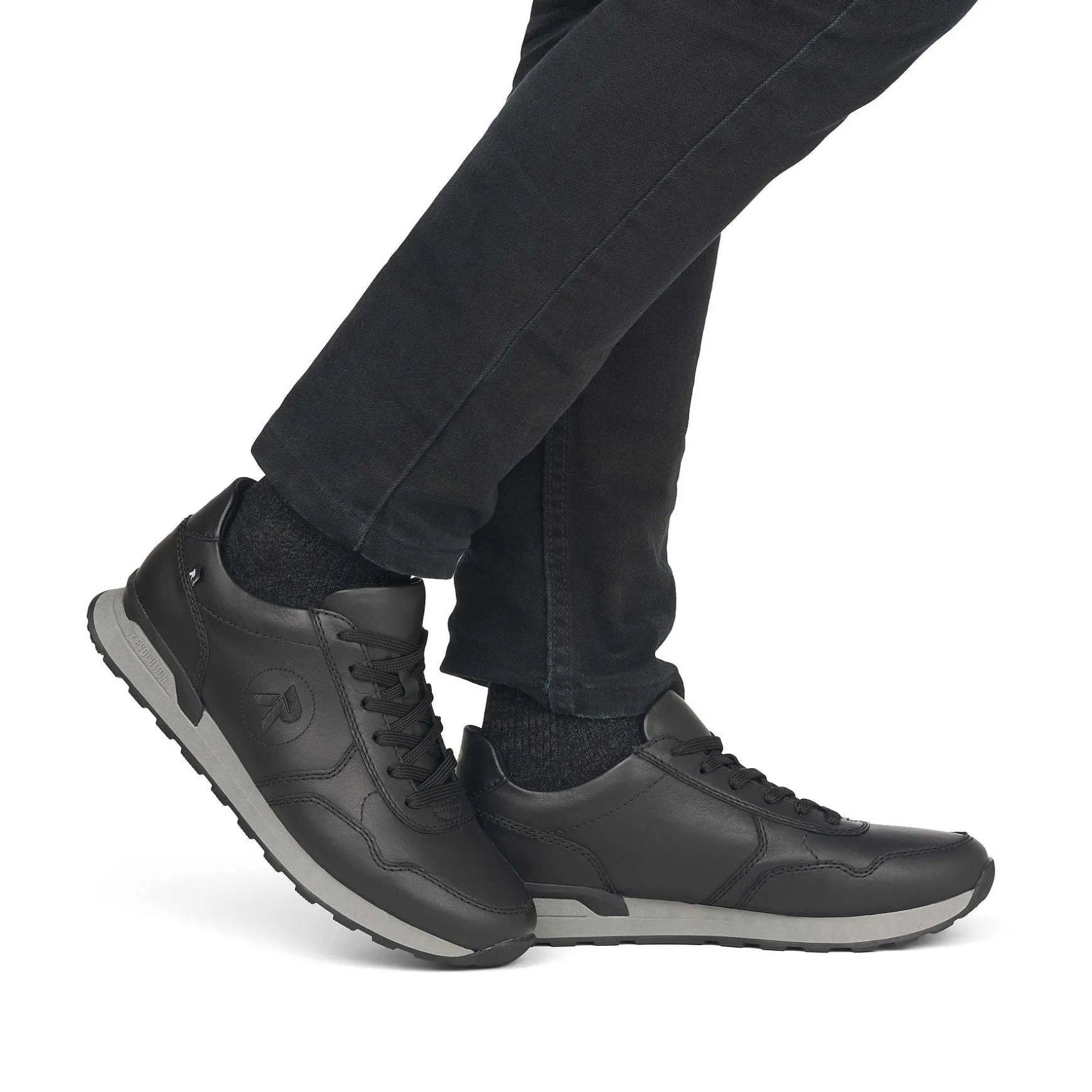 Rieker Men'S Sneaker Low Night Black