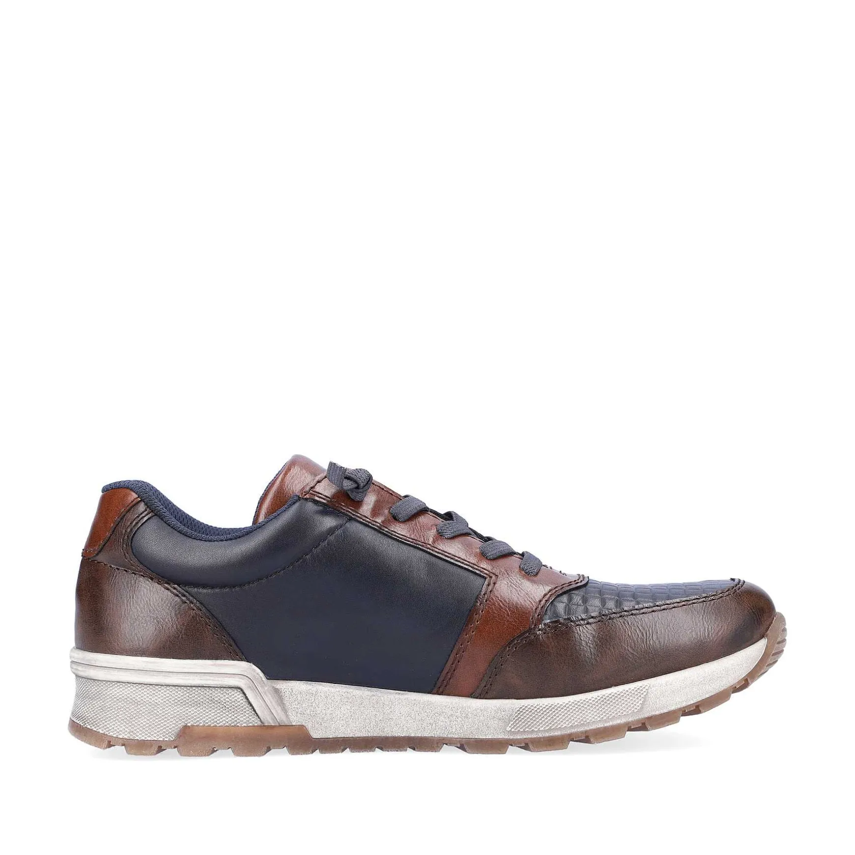 Rieker Men'S Sneaker Low Ocean Blue