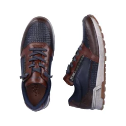 Rieker Men'S Sneaker Low Ocean Blue
