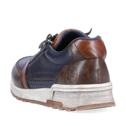 Rieker Men'S Sneaker Low Ocean Blue