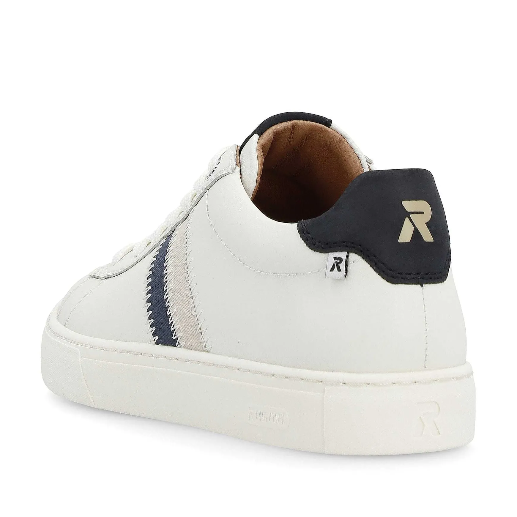 Rieker Men'S Sneaker Low Pearl White