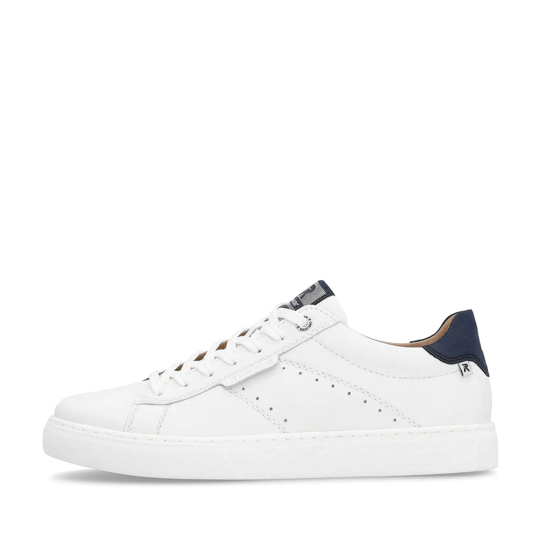 Rieker Men'S Sneaker Low Pearl White