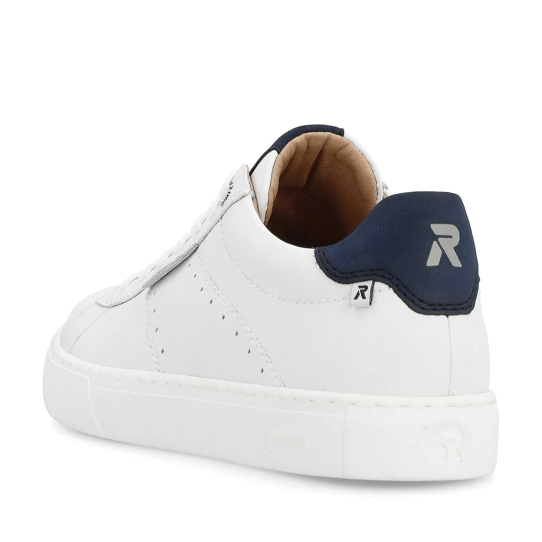 Rieker Men'S Sneaker Low Pearl White