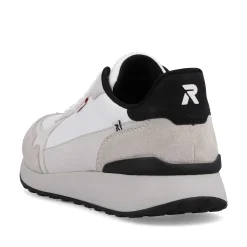 Rieker Men'S Sneaker Low Pearl-White Grey