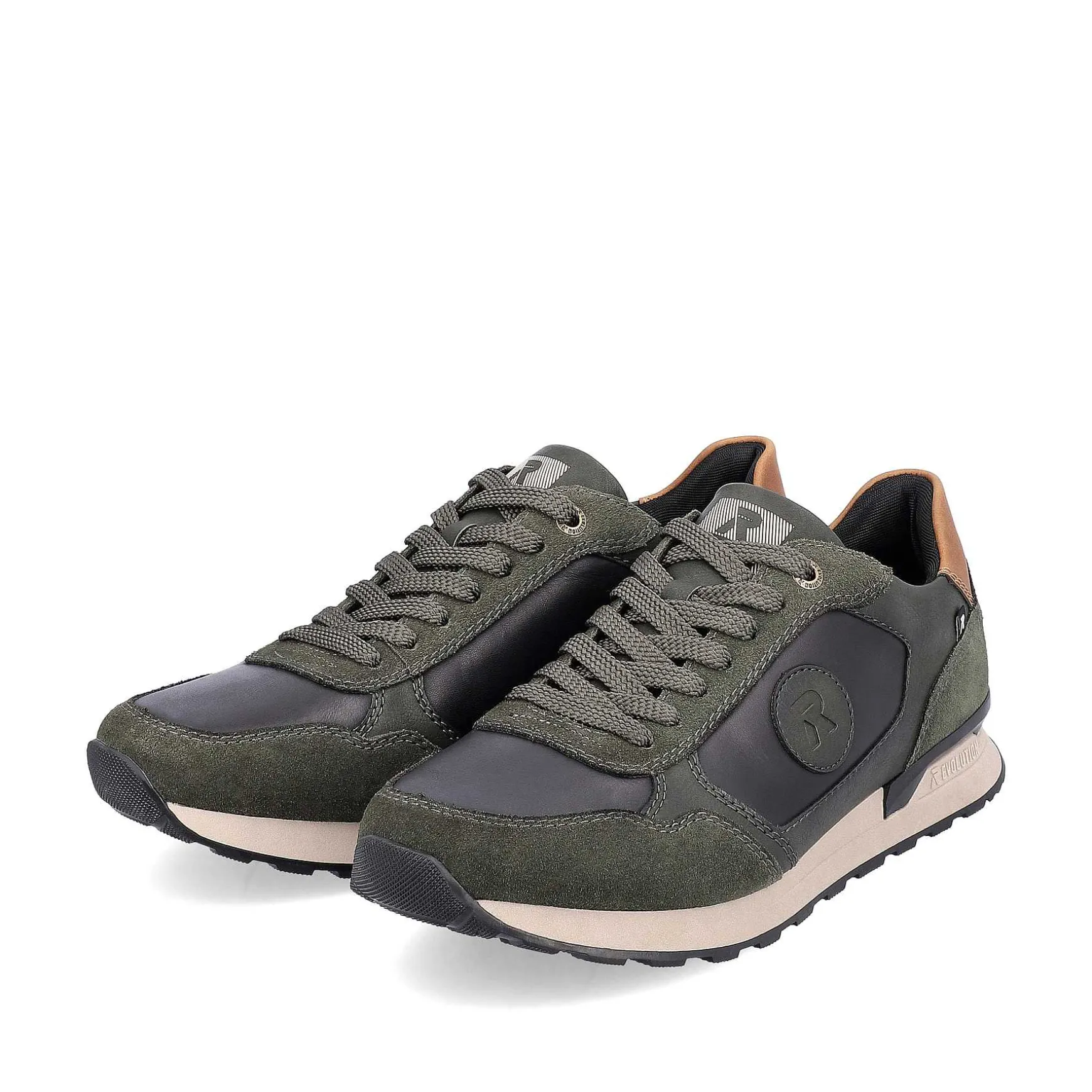 Rieker Men'S Sneaker Low Rainforest Green