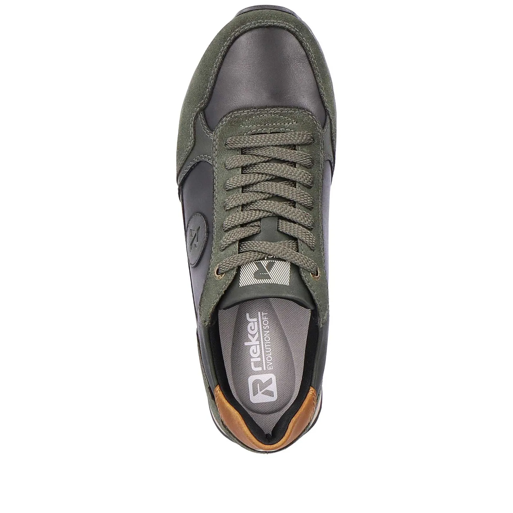Rieker Men'S Sneaker Low Rainforest Green